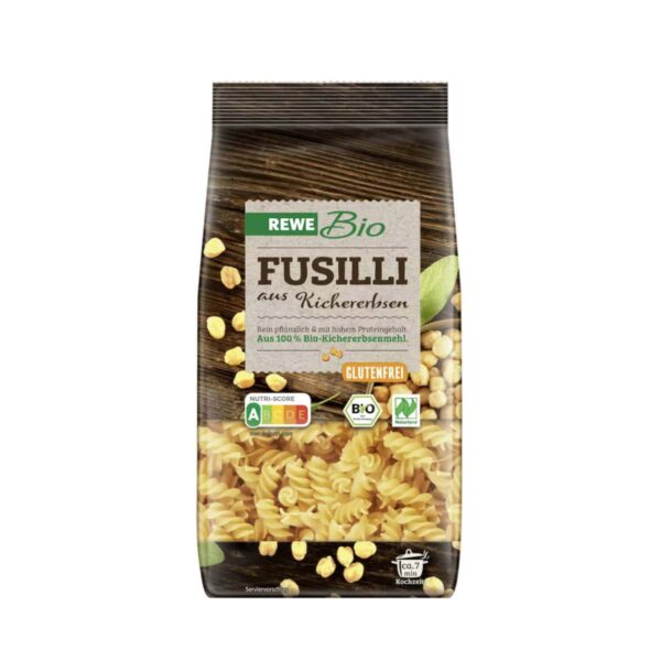 Kichererbsen Fusilli