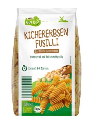 Kichererbsen Fusilli