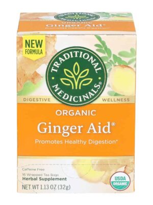 Traditional Medicinals Ginger Aid Tea