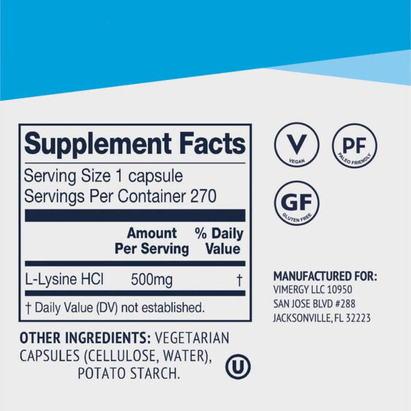 l-lysine vimergy inhalte