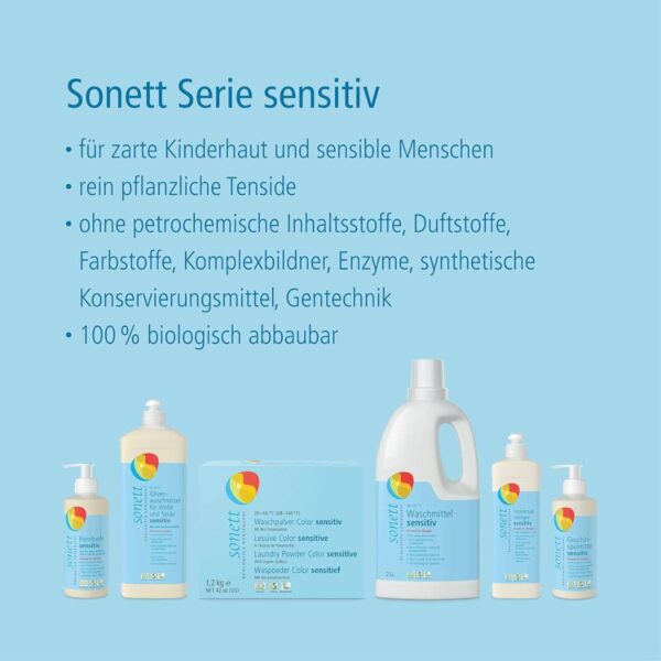 sonett geschirrspülmittel sensitiv 1l - 2