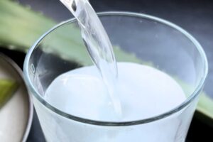wasser mit aloe vera