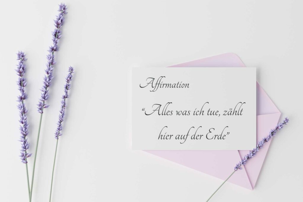 affirmationen aufschreiben