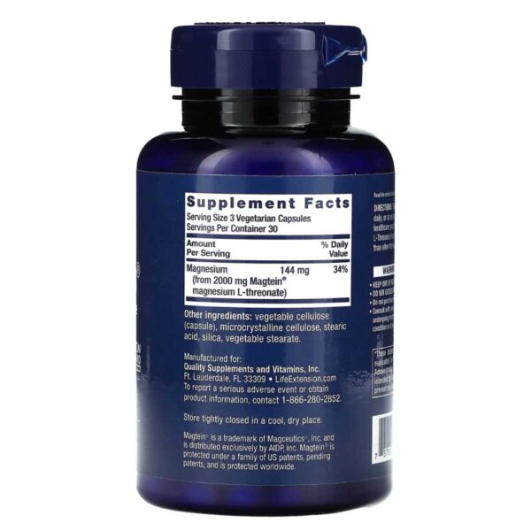 Neuro-Mag Magnesium Life extension