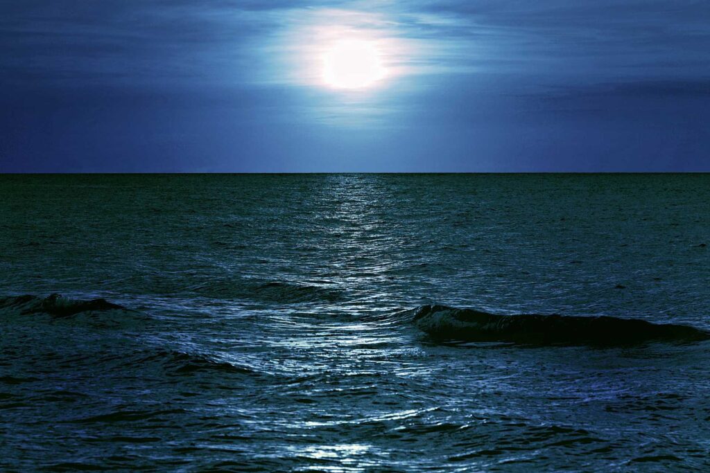 Mondschein am Meer img