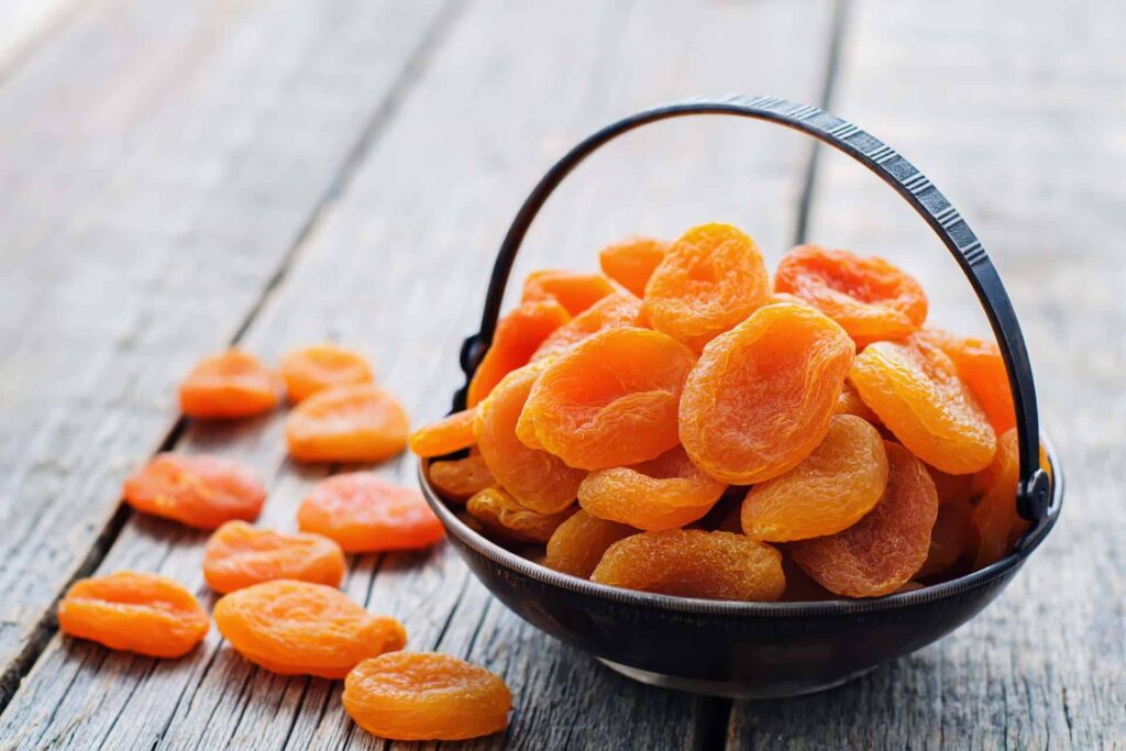 getrocknete aprikosen